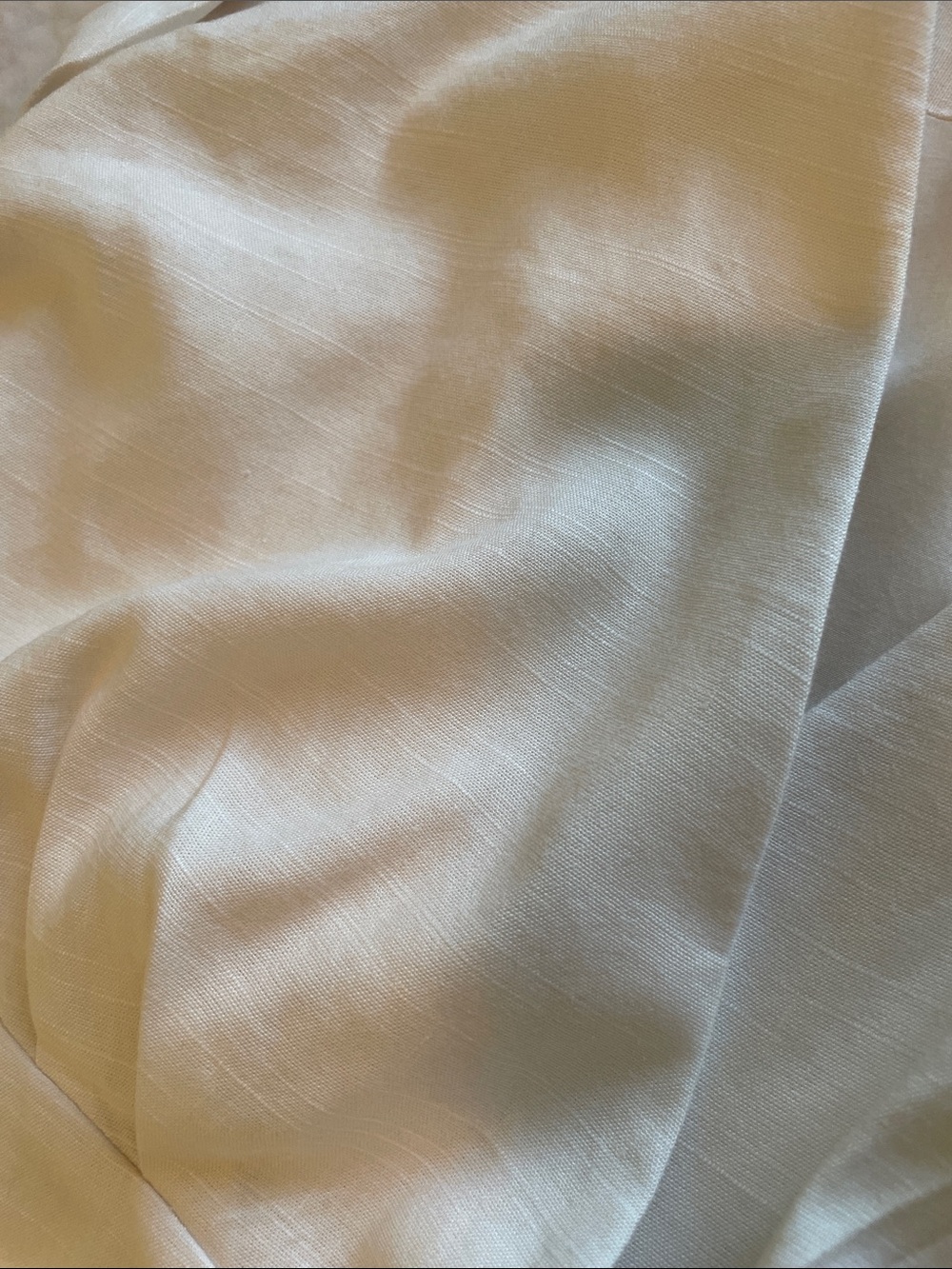 Veronica Beard Octavia Stretch Linen Off-White Wrap Midi Dress - Picture 13 of 16